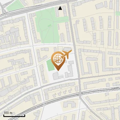 Karte Ritterstraße 44, 22089 Hamburg