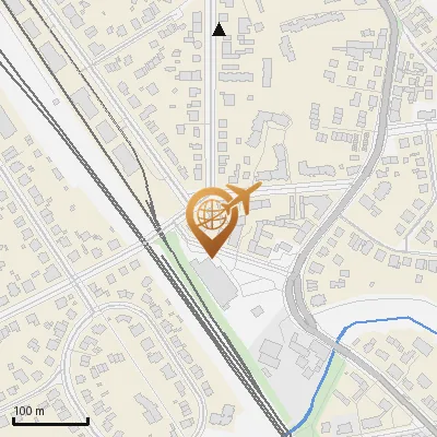 Karte Robinienweg 5, 13467 Berlin