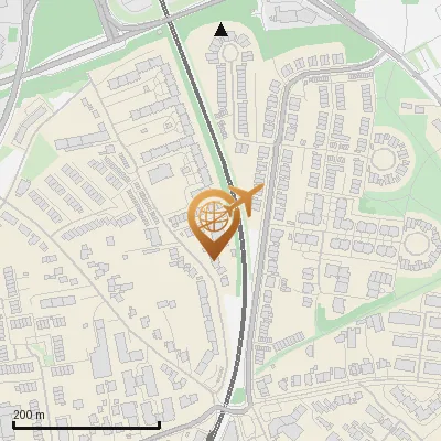 Karte Rodderweg 8-12, 50999 Köln