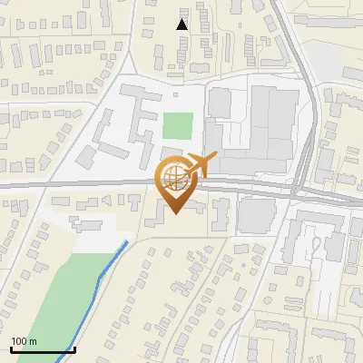 Karte Rodigallee 300-304, 22043 Hamburg