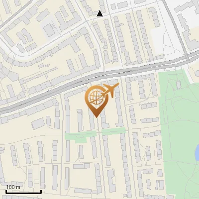 Karte Roßberg 1-14, 22089 Hamburg