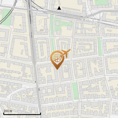 Karte Rossinistraße 12, 80803 München