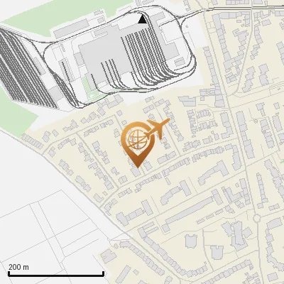 Karte Rostocker Straße 1-4, 50737 Köln