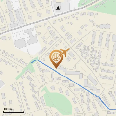 Karte Roter Hahn 22-24, 22159 Hamburg