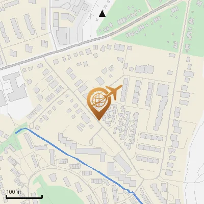 Karte Roter Hahn 25, 22159 Hamburg