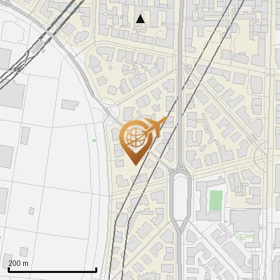 Karte Rückertstraße 1-7, 80336 München