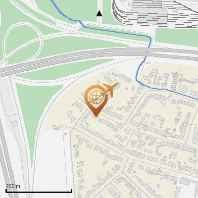 Karte Rüdigerstraße 95-108, 51109 Köln