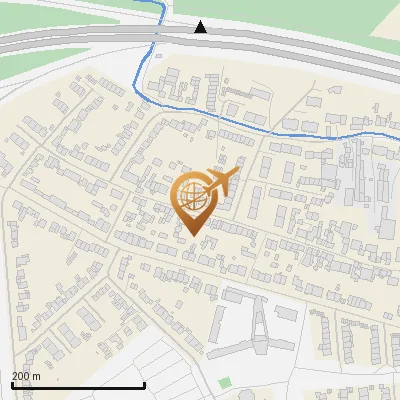 Karte Rüdigerstraße 62-77, 51109 Köln