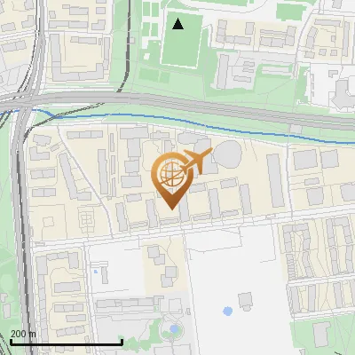 Karte Rümannstraße 25-33, 80804 München