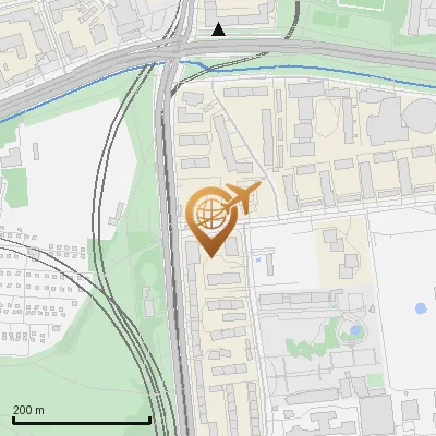 Karte Rümannstraße 1-8, 80804 München