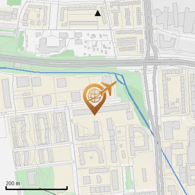 Karte Rümannstraße 88-92, 80804 München