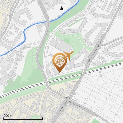 Karte Ruhestraße 11, 81541 München