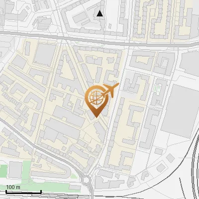 Karte Ruhrstraße 2, 22761 Hamburg