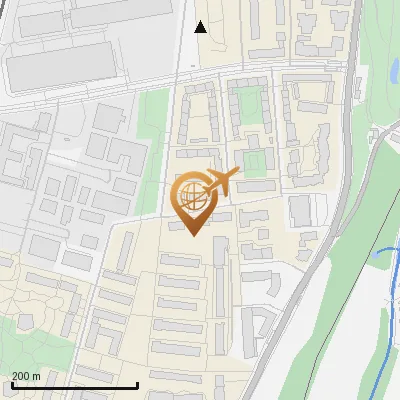 Karte Saarbrücker Straße 9-14, 81379 München