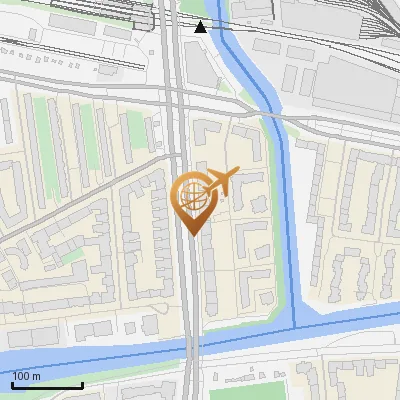 Karte Saarlandstraße 24, 22305 Hamburg