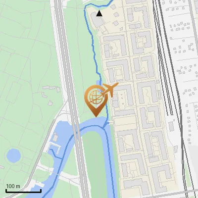 Karte Saarlandstraße 38, 22303 Hamburg