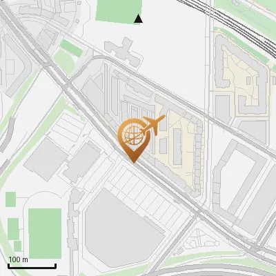 Karte Sachsendamm 74, 10829 Berlin