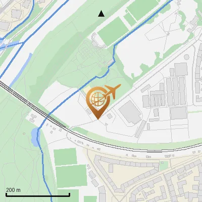 Karte Sachsenstraße 6, 81543 München