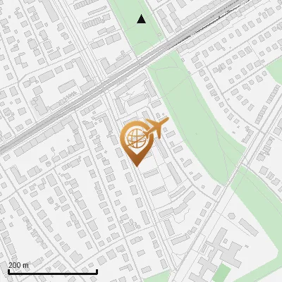 Karte Säbener Straße 185, 81545 München