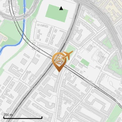 Karte Säbener Straße 2-6, 81547 München