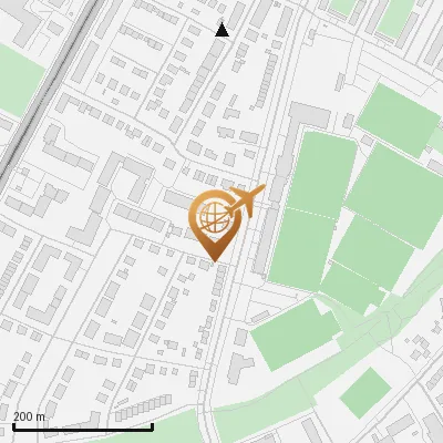 Karte Säbener Straße 96-104, 81547 München