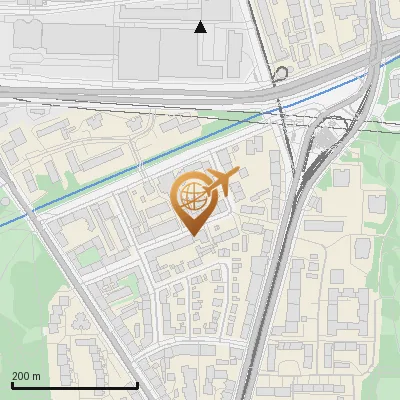 Karte Sailerstraße 17-25, 80809 München