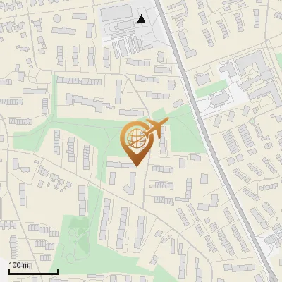 Karte Sandfoort 17-25, 22415 Hamburg