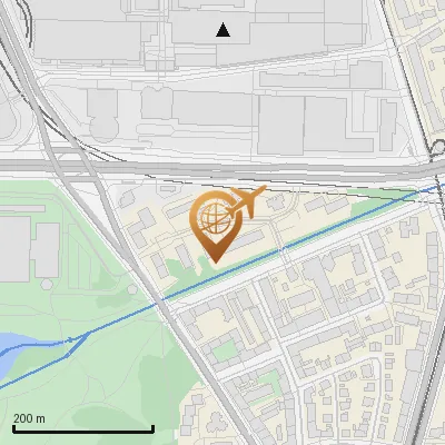 Karte Sankt-Blasien-Straße 5-19, 80809 München