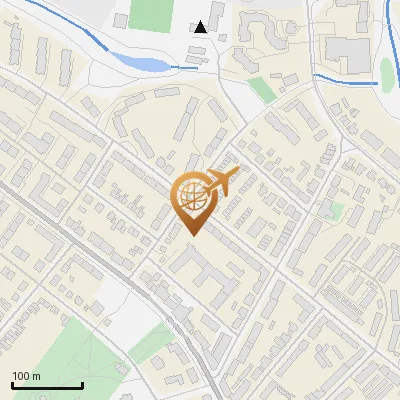 Karte Sanmannreihe 43, 21031 Hamburg