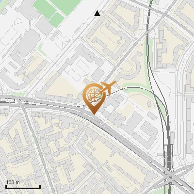 Karte Schäferkampsallee 36, 20357 Hamburg