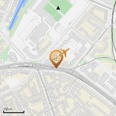 Karte Schäferkampsallee 46-56, 20357 Hamburg