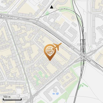 Karte Schäferstraße 4-16, 20357 Hamburg