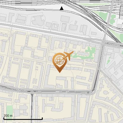 Karte Schäufeleinstraße 19-23, 80687 München