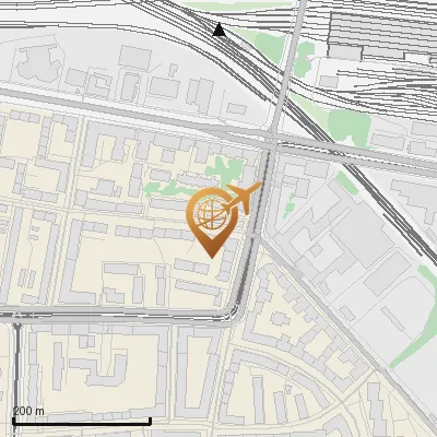 Karte Schäufeleinstraße 3-4, 80687 München