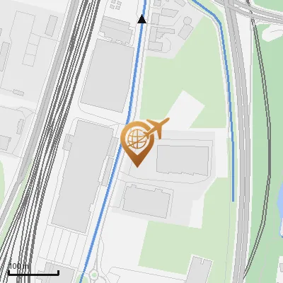 Karte Schlachthofstraße 22, 21079 Hamburg