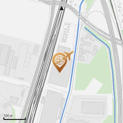 Karte Schlachthofstraße 3, 21079 Hamburg