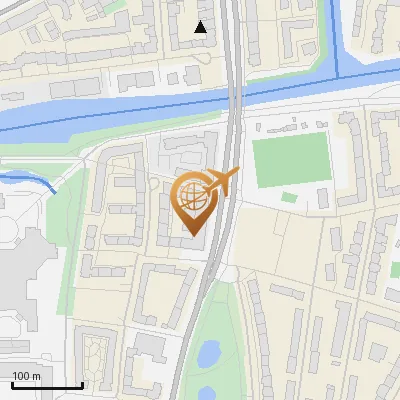 Karte Schleidenstraße 1, 22083 Hamburg