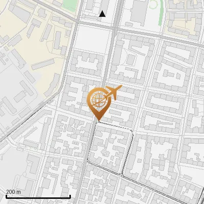 Karte Schleißheimer Straße 104-110, 80797 München