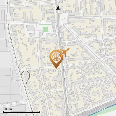 Karte Schleißheimer Straße 259-263, 80809 München