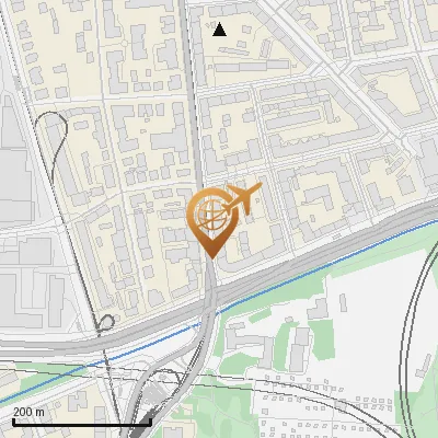 Karte Schleißheimer Straße 282-292, 80809 München