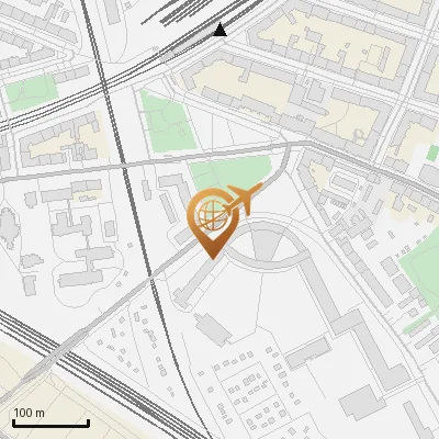 Karte Schlichtallee 24, 10317 Berlin