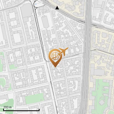 Karte Schlörstraße 11-15, 80634 München