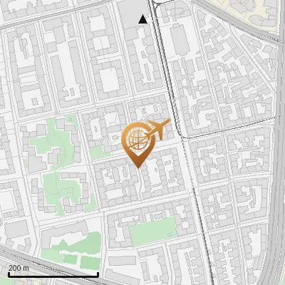 Karte Schlörstraße 25-27, 80634 München