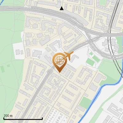 Karte Schönstraße 13-15, 81543 München