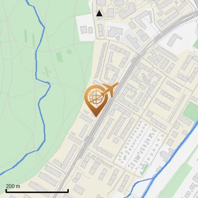 Karte Schönstraße 38, 81543 München