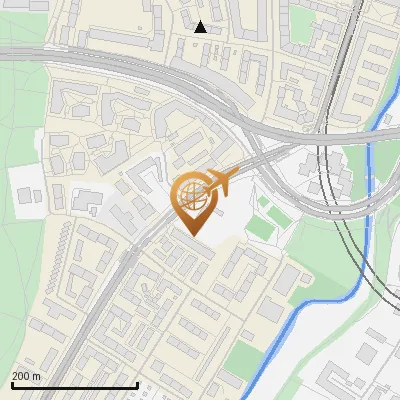 Karte Schönstraße 9, 81543 München