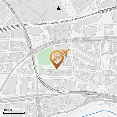 Karte Schopenstehl 13-30, 20095 Hamburg