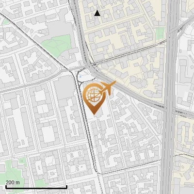 Karte Schulstraße 3, 80634 München