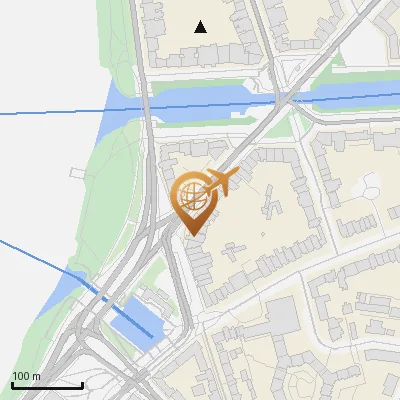 Karte Schwanenwik 10-14, 22087 Hamburg