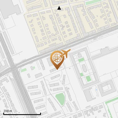 Karte Schwarzenbergstraße 1-4, 81549 München